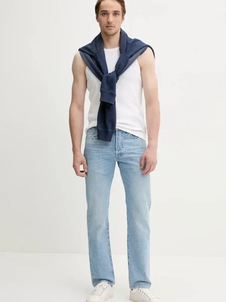 Кофта The Kooples з капюшоном з аплікацією синій