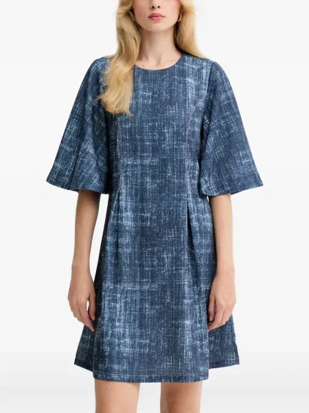 Rochie mini Gestuz de costum albastru