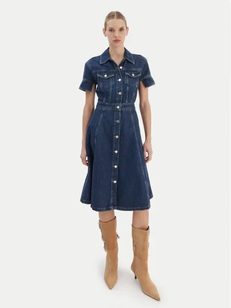 KARL LAGERFELD Farmer ruha kék