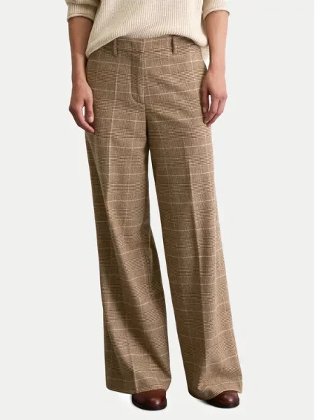 Marc O'Polo Palazzo hlače Wide Fit bež