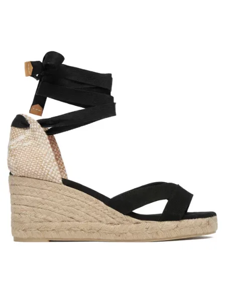Castañer Espadrile Bailey negru