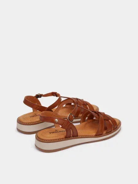 Кожаные босоножки Pikolinos коричневые