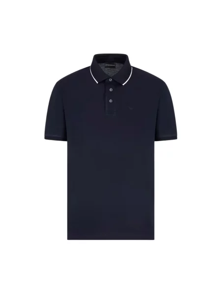 Koszulka polo Emporio Armani niebieska