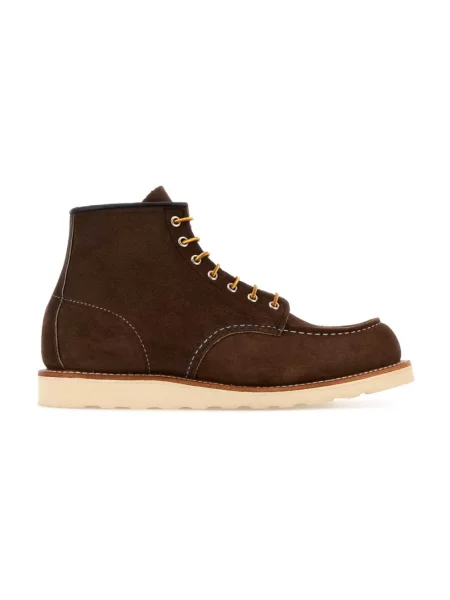 Botki Red Wing Shoes skórzane klasyczne czerwone