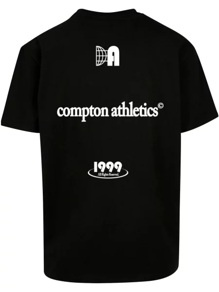 MT Upscale Póló Compton Athletic Club fekete fehér