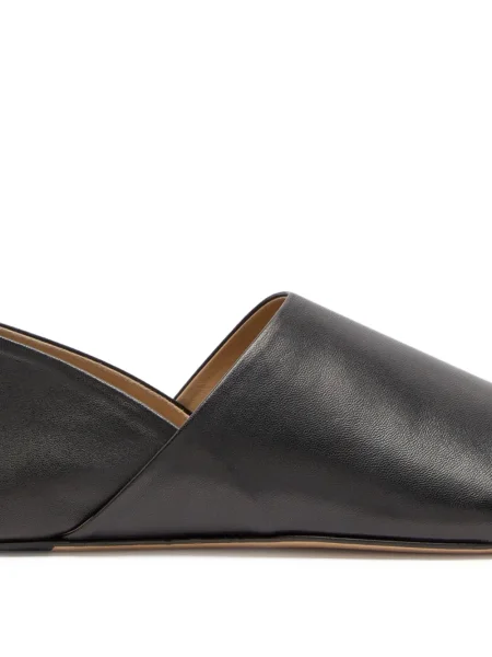 Balerini Jw Anderson din piele negru