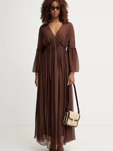 Haveone сукня з шовком