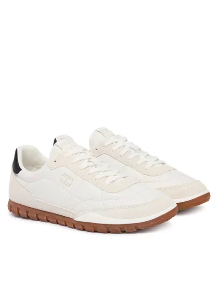 Tommy Jeans Αθλητικά Tommy Jeans Low Lth Runner λευκό