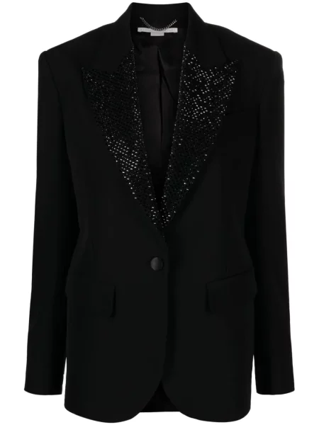 Sacou Stella Mccartney de cristal negru