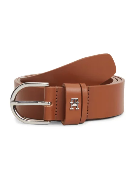 TOMMY HILFIGER Curea ESSENTIAL EFFORTLESS coniac maro