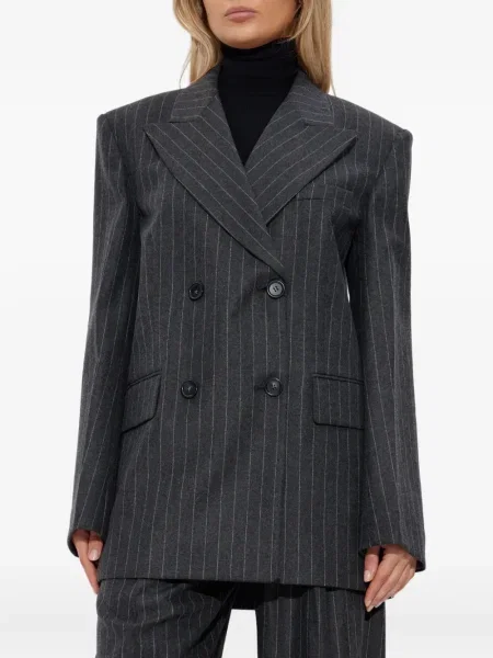 Sacou Sportmax cu dungi gri