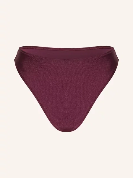 Mrs & Hugs Bikiny S Vysokým Pasem tmavě červená