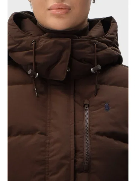 Пуховик Polo Ralph Lauren коричневий