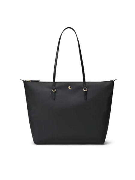Lauren Ralph Lauren Nakupovalna torba KEATON' črna