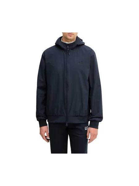 Kurtka bomber Emporio Armani Ea7 niebieski