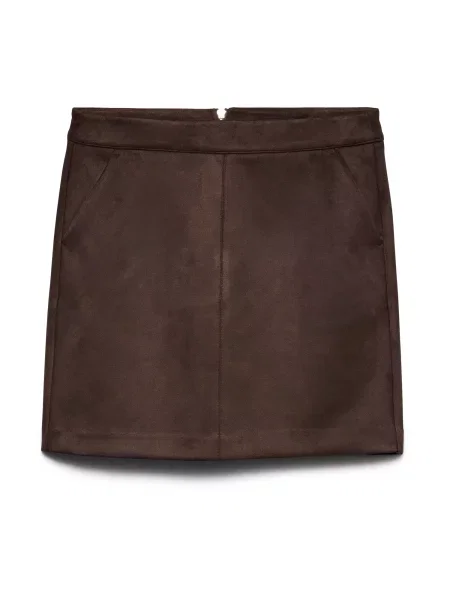 VERO MODA Fustă VMDONNA DINA închis maro