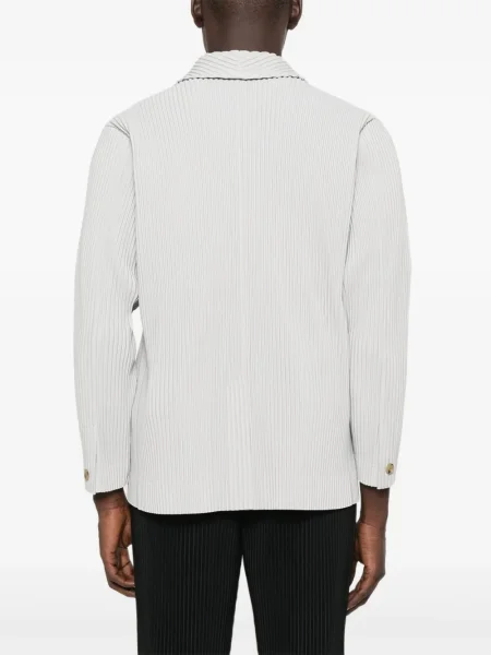 Sacou Homme Plisse Issey Miyake plisat gri