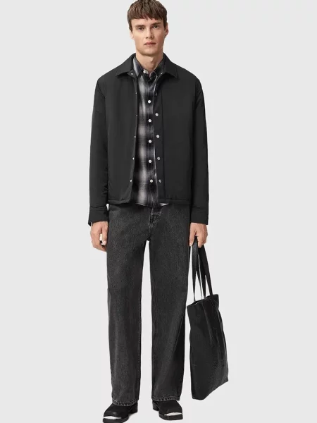 Демисезонная куртка Allsaints черная