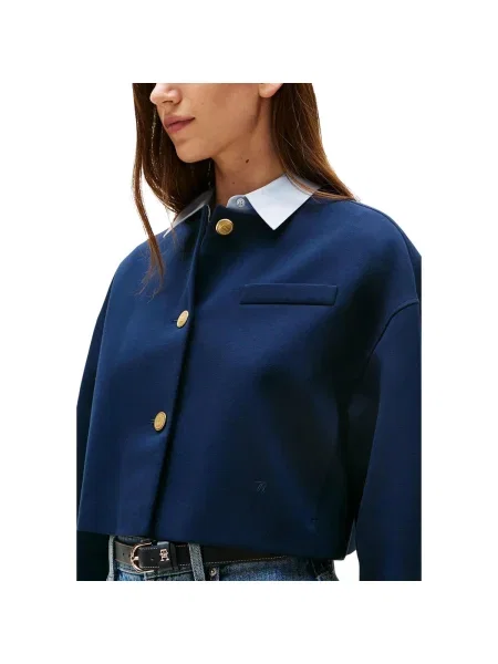 Cropp sacou Tommy Hilfiger albastru