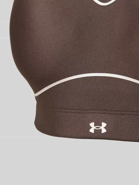 Biustonosz sportowy z paski w kontrastowym kolorze Under Armour