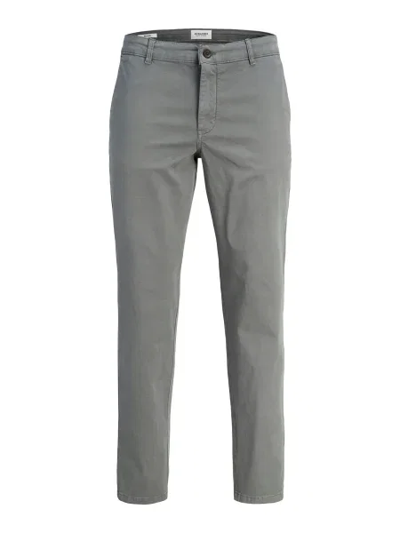 JACK & JONES Chino hlače siva