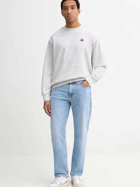 Tommy Jeans bluza melanżowa szary