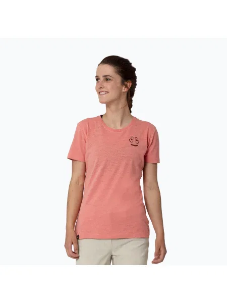 Salewa Lavaredo Hemp Print tricou de alpinism pentru femei roz