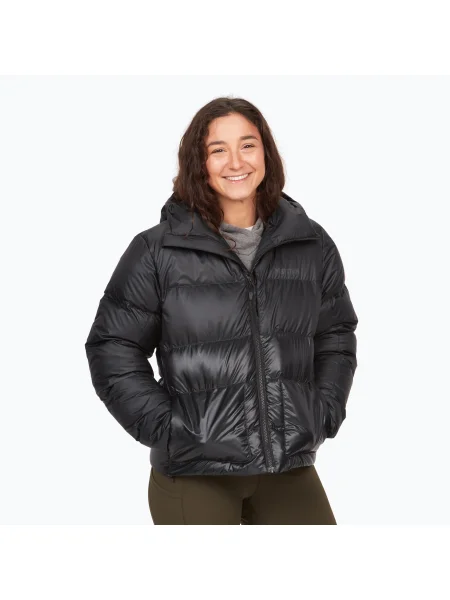 Пухено яке Marmot черно