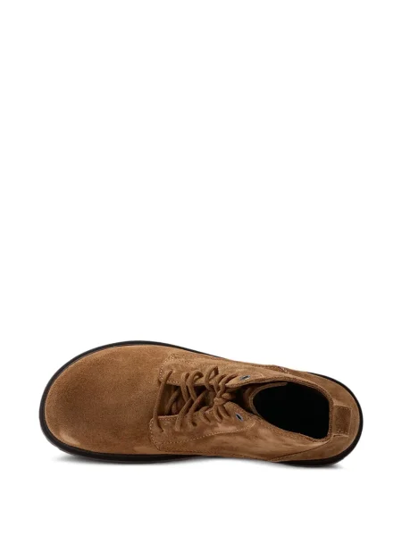 Botine Birkenstock din piele de căprioară maro