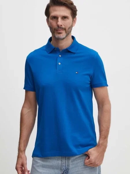 Tommy Hilfiger tricou polo albastru