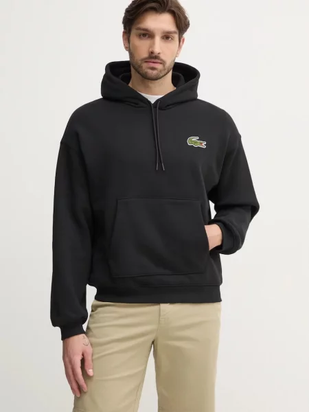 Lacoste hanorac de barbati cu glugă neted