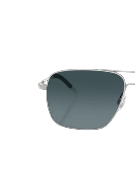 Ochelari de soare Oliver Peoples argintiu