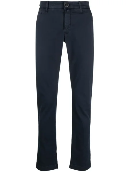 Pantaloni Jacob Cohën cu talie joasă albastru