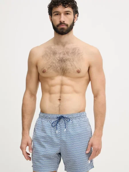 BOSS pantaloni scurți de baie bărbați Vibe albastru