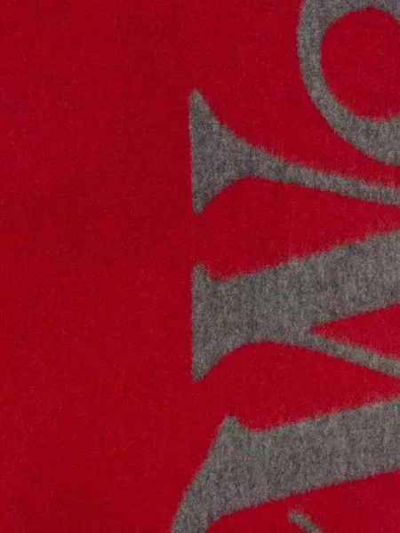 Шал Vivienne Westwood с ресни червено