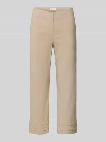 Spodnie capri z mieszanka model Ina' Stehmann
