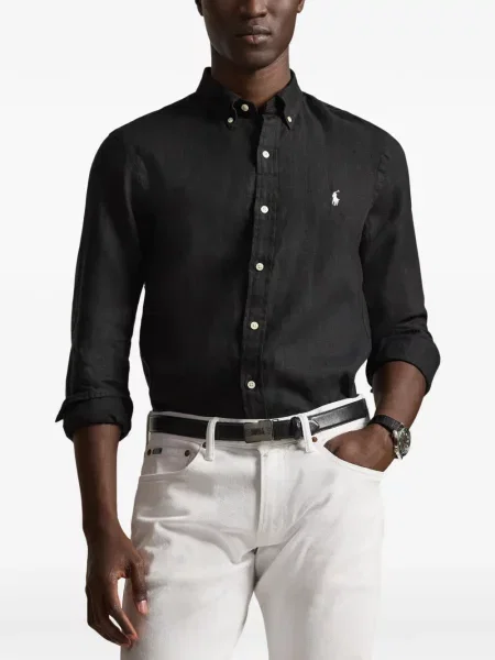 Czapka z daszkiem Polo Ralph Lauren w kratkę z twillu biznesowa niebieska