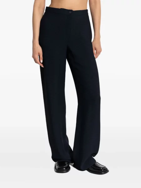 Pantaloni Emporio Armani albastru
