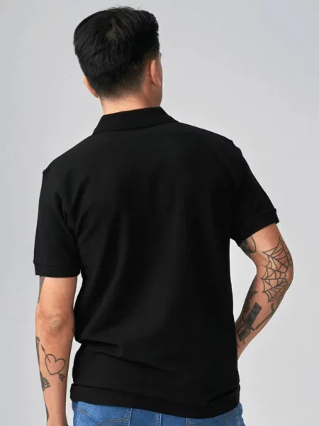 TEESHOPPEN Cămașă Basic Polo negru