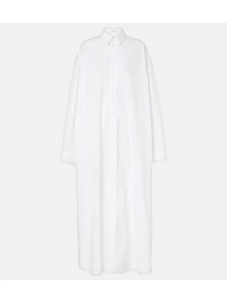 Rochie tip cămașă Wardrobe.nyc alb