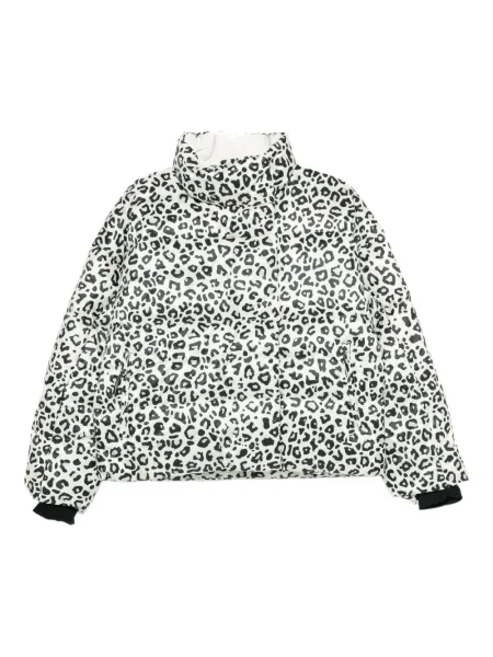 Geacă cu puf Rossignol cu imagine cu model leopard alb