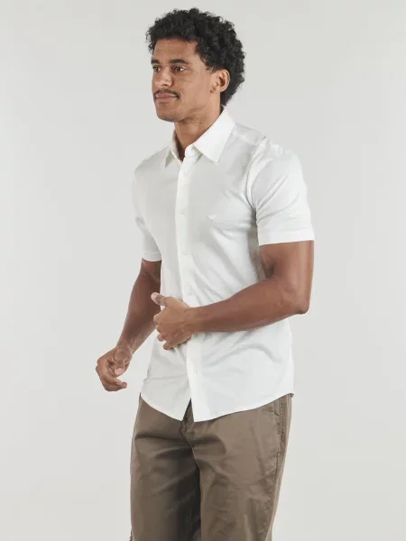 Košeľa Emporio Armani biela