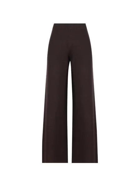 Pantaloni Max Mara de lână maro