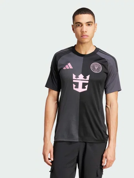 Футболка спортивна adidas перероблений чорний