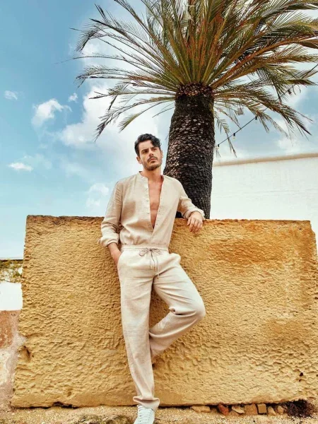 Брюки бежеві