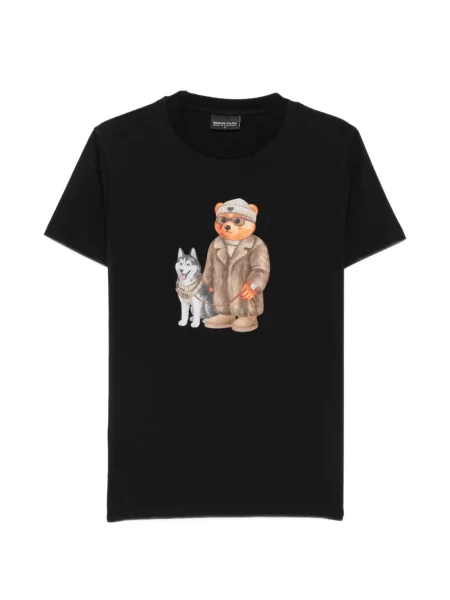 Tricou Baron Filou cu imagine negru