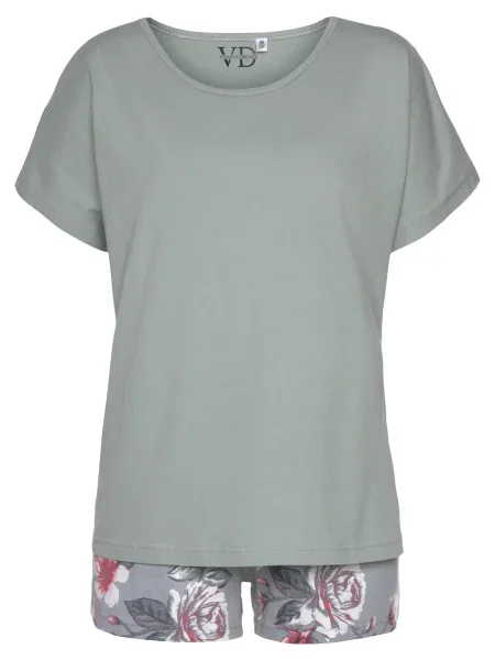 VIVANCE Kratke hlače za spanje modra / zelena / roza bela