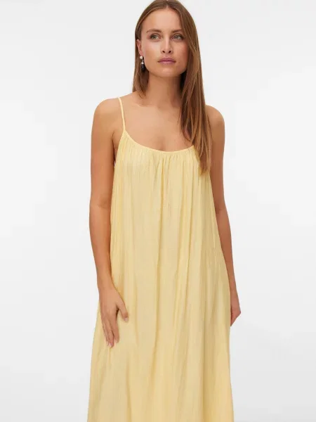VERO MODA Rochie pastel galben