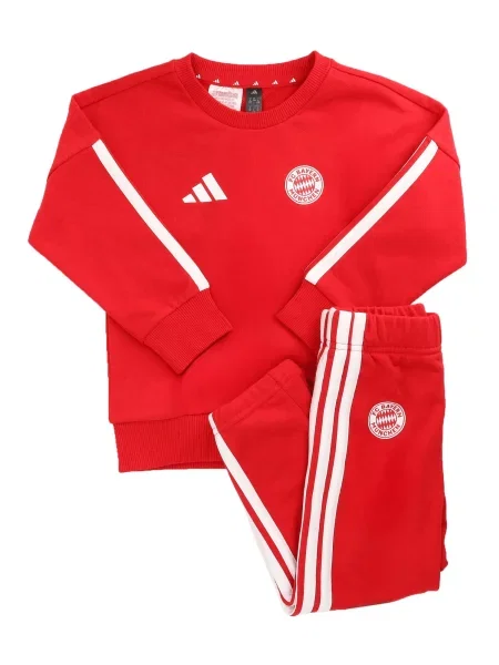 ADIDAS PERFORMANCE Costum de trening FC Bayern München DNA roșu alb