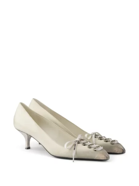 Pantofi cu toc Prada din piele